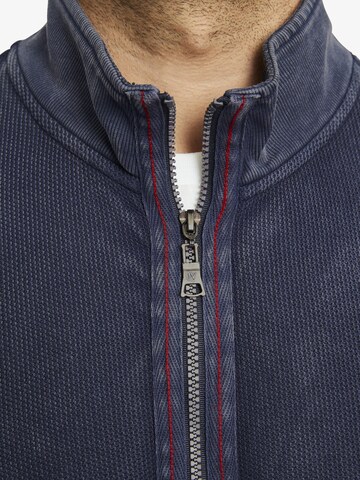 Jan Vanderstorm Sweat jacket 'Dietbert' in Blue