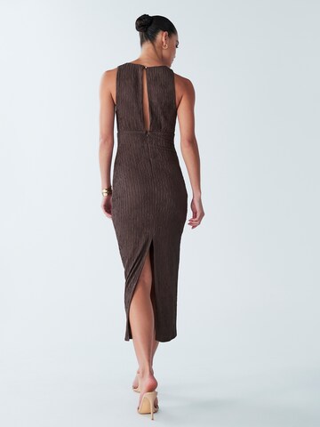 Robe BWLDR en marron : derrière