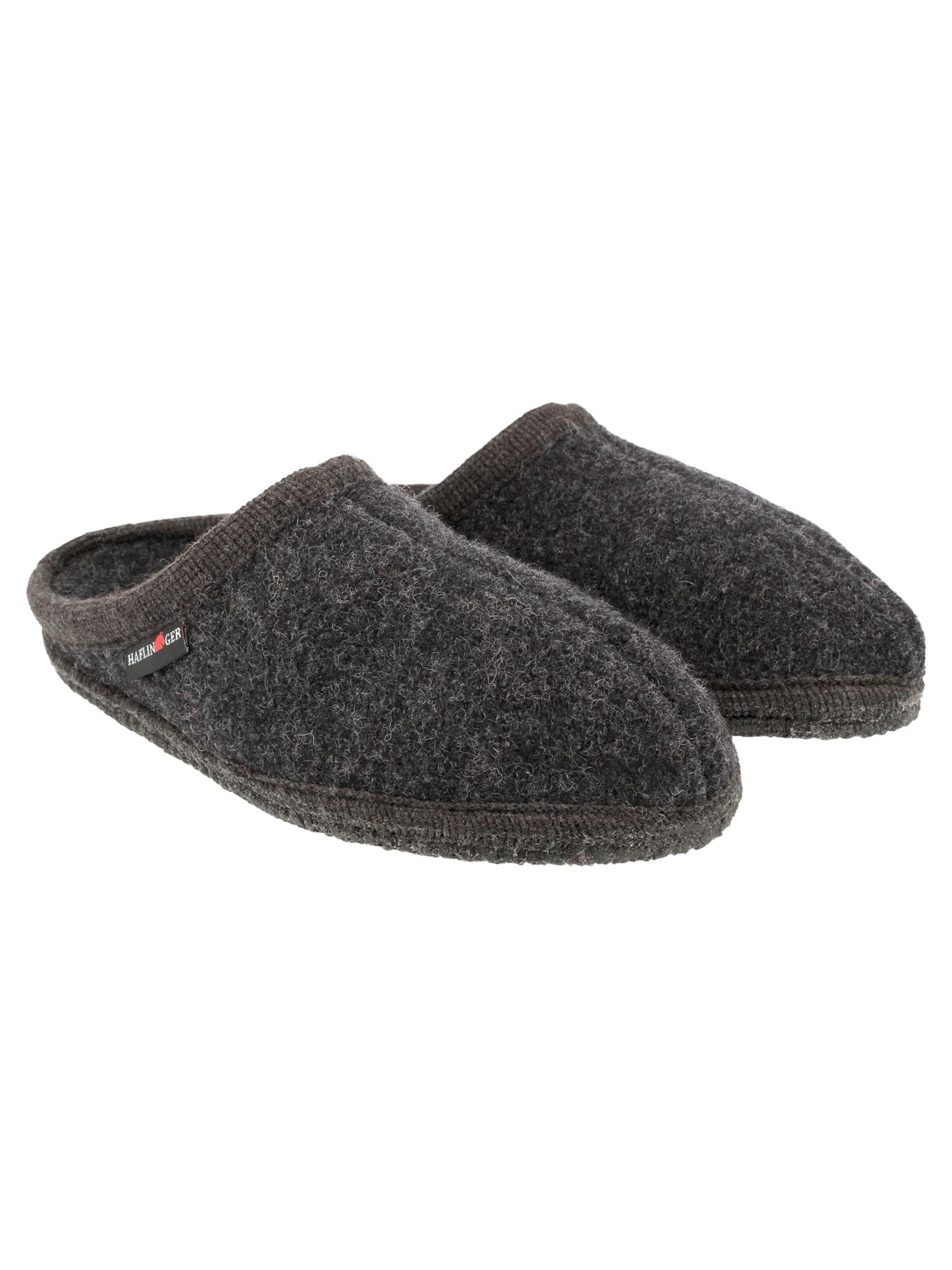 HAFLINGER Huisschoenen 'Walktoffel Alaska' in Grijs