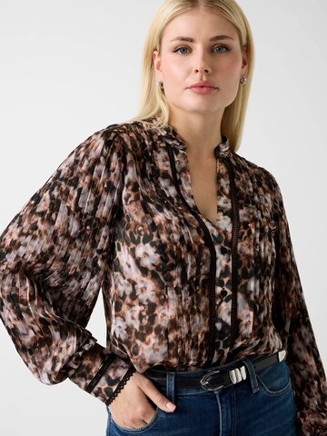 GUESS Blouse 'Josette' in Brown: front