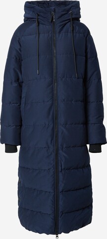 QS by s.Oliver Winter Coat in Blue: front