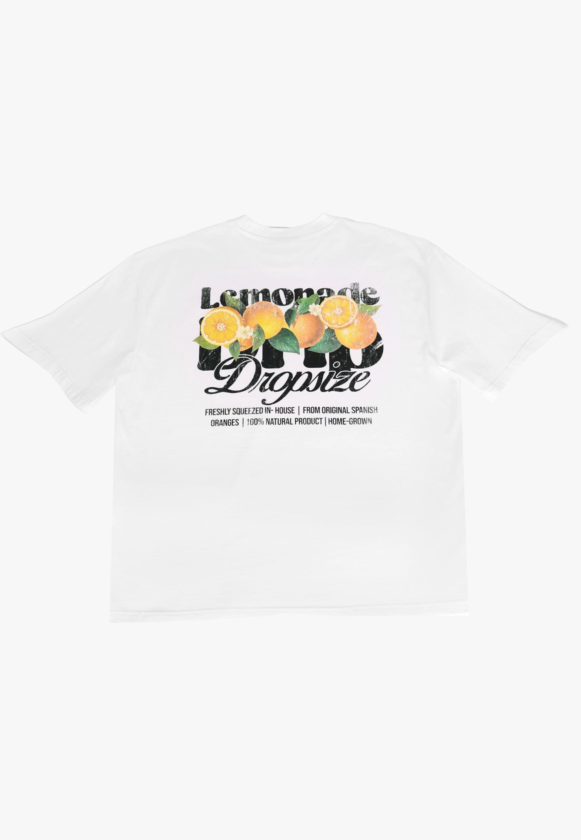 Dropsize T-Shirt in Weiß