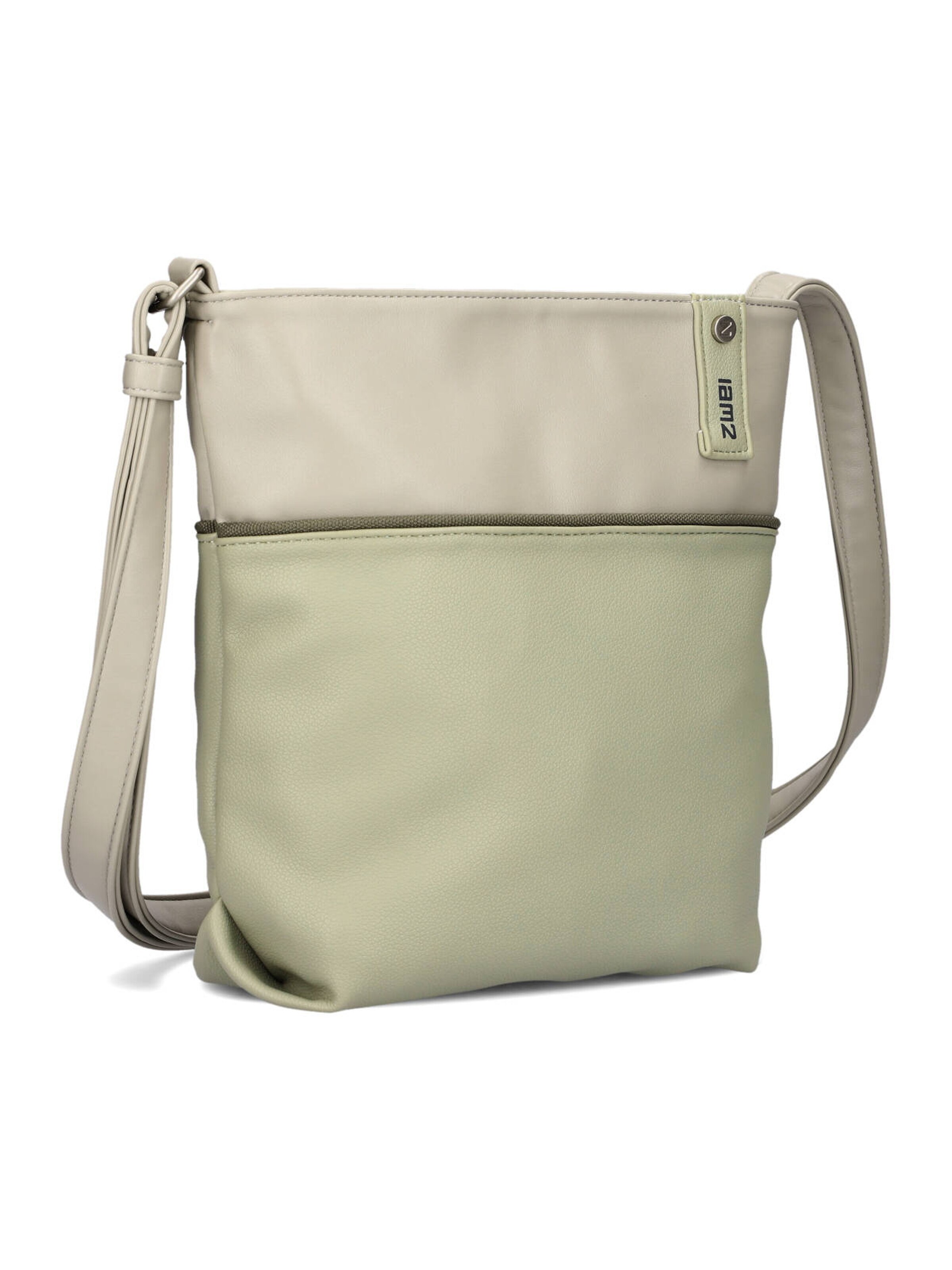 ZWEI Handtasche 'JANA J10'‌‌‌‌‌ in Grün