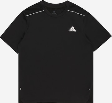 ADIDAS SPORTSWEAR Performance Shirt 'Designed For Aeroready' in Black: front