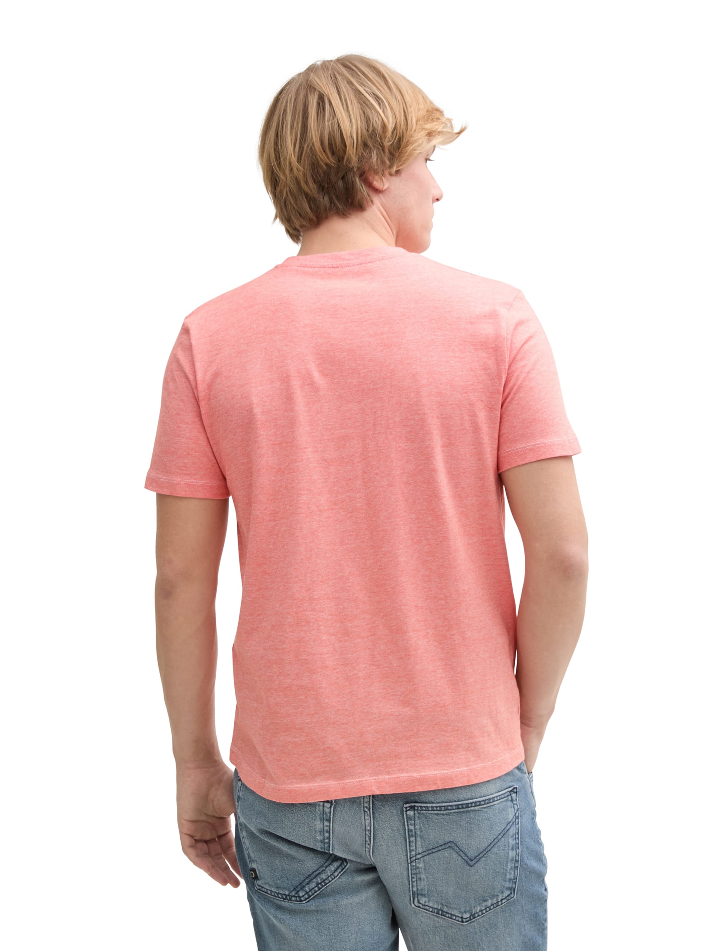 TOM TAILOR DENIM Тениска в оранжево