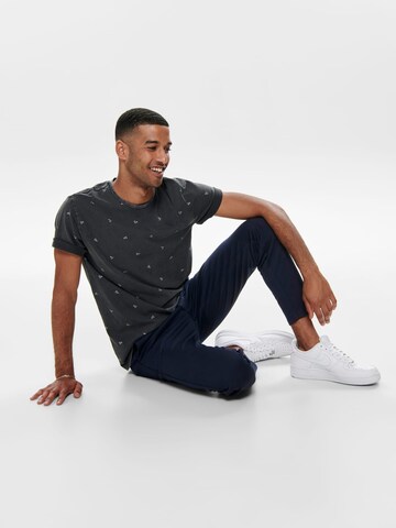 Only & Sons Baggy Broek 'Mark' in Blauw