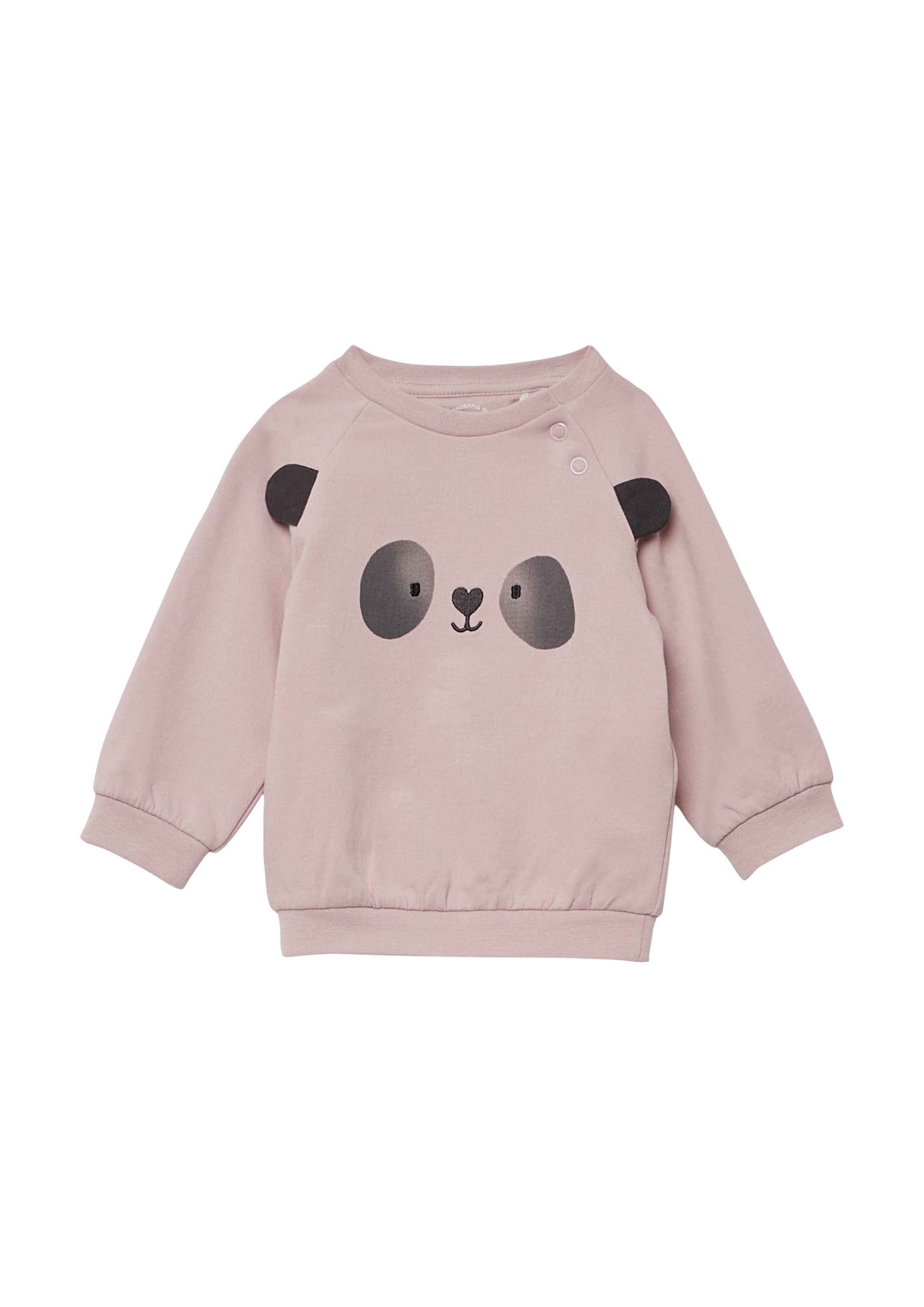 s.Oliver Sweatshirt in Roze: voorkant