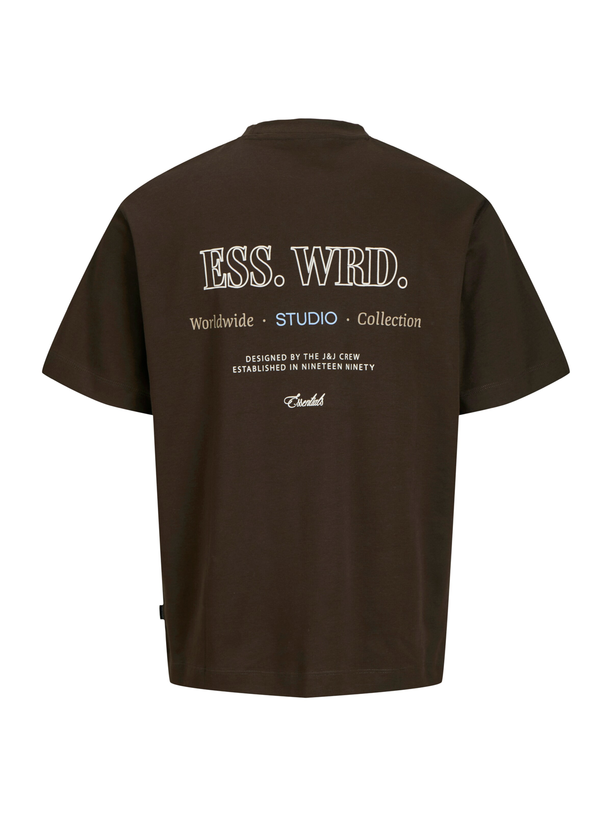 JACK & JONES Shirt 'JJEURBAN EDGE STUDIO' in Brown