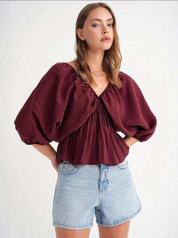 MixRay - Blusa em vermelho: frente