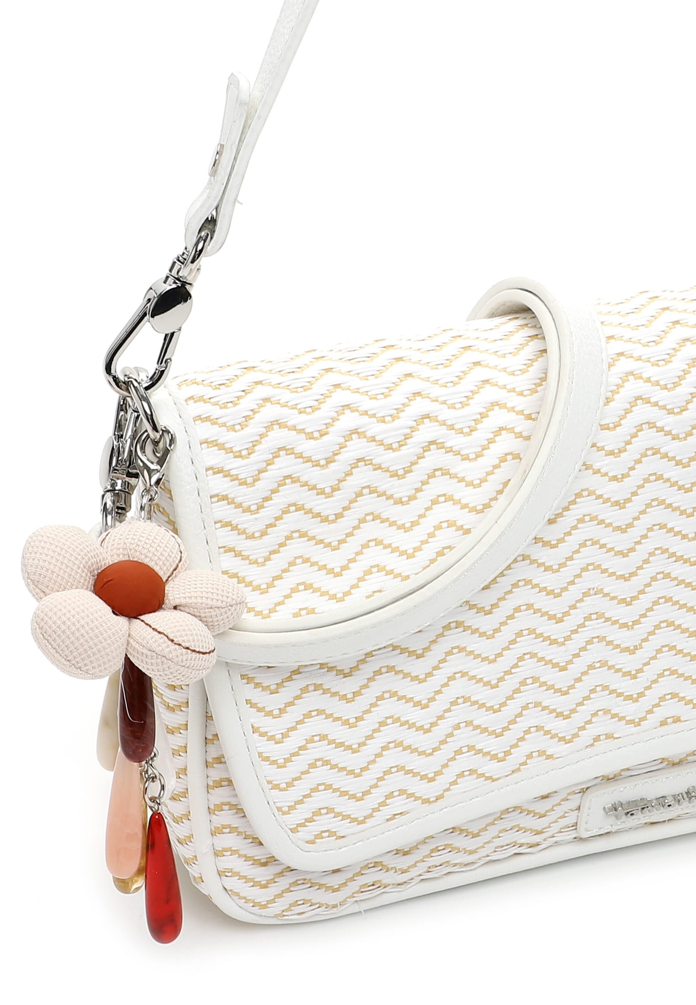 Tamaris Schultertasche 'Konstantina' in Weiß