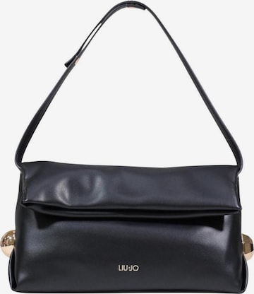 Borsa a sacco 'ECS M POCHETTE AA6097 E0958' di Liu Jo in nero: frontale