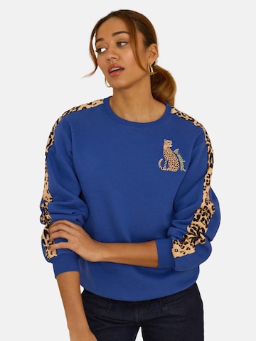 love & roses Свитшот в Синий: спереди