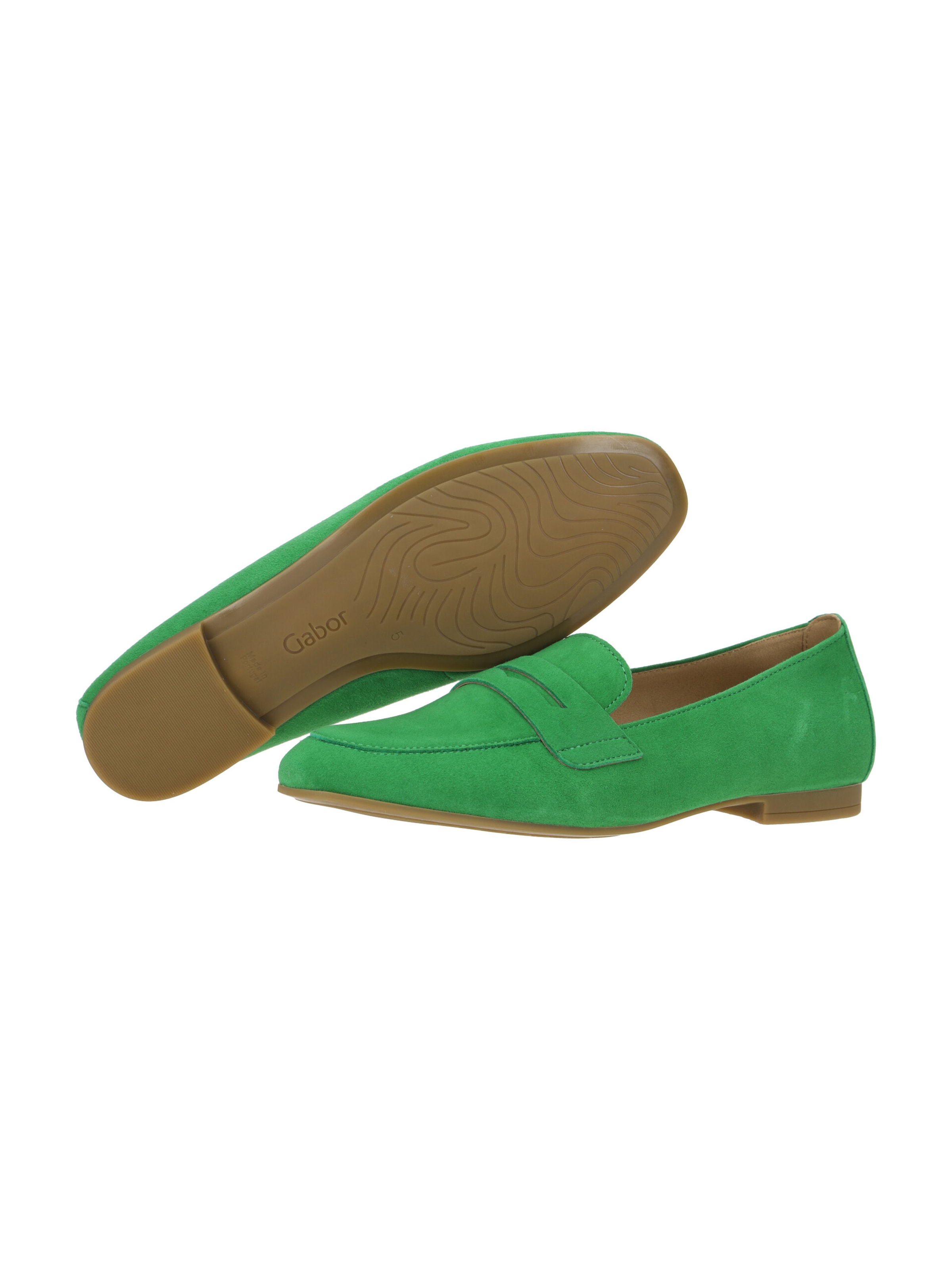 GABOR Hausschuh 'Gabor Schuhe Slipper grün verde 65.213.39'‌‌‌‌ in Grün