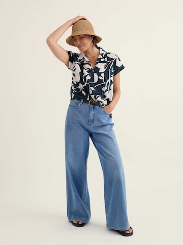 Maglietta 'Deep Lane' di Seasalt Cornwall in blu