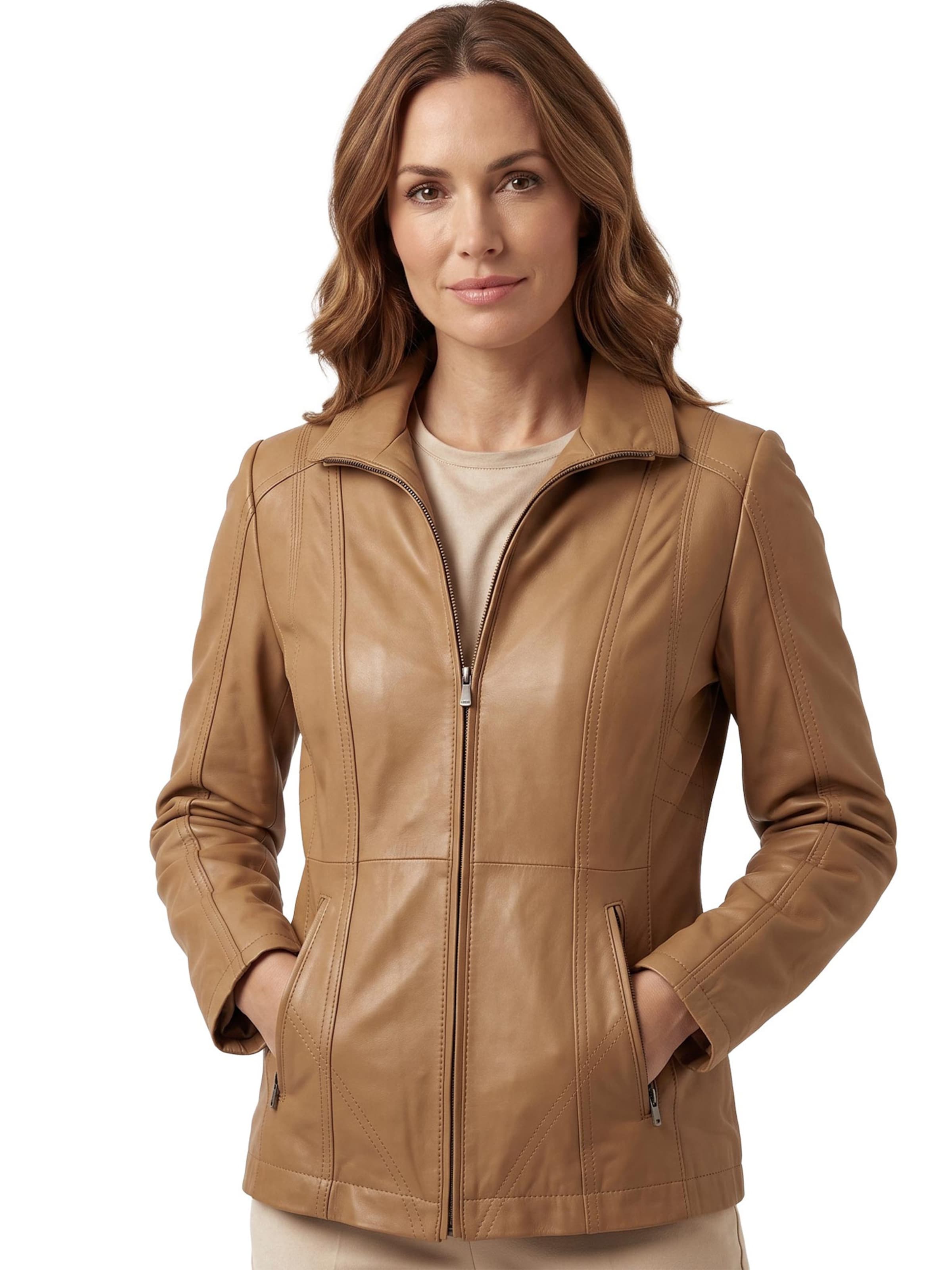 MADDOX Overgangsjakke 'Line' i beige: forside