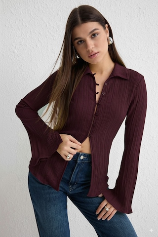 Trendyol Blouse in Purple: front
