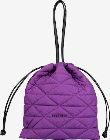 Scalpers Handbag in Purple: front