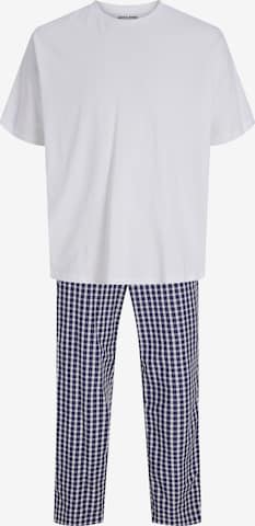 JACK & JONES Piżama długa 'JACFLORENCE' w kolorze biały: przód