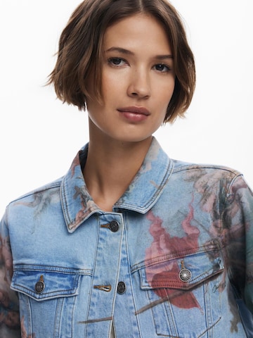 Desigual Демисезонная куртка в Синий