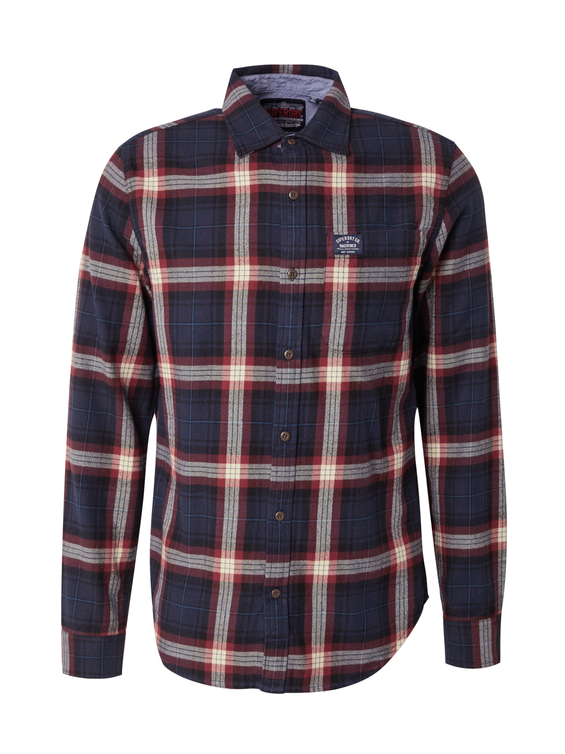 Superdry Overhemd in Gemengde kleuren: voorkant