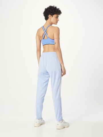ADIDAS SPORTSWEAR Tapered Workout Pants 'Tiro Suit Up Lifestyle' in Blue