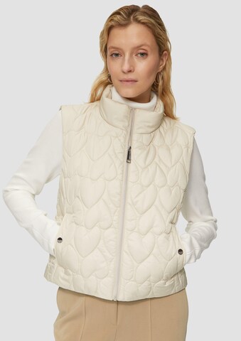 s.Oliver BLACK LABEL Vest in Beige: front