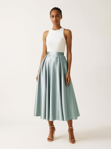 acob a porter Skirt in Blue: front