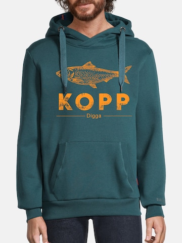 salzhaut Sweatshirt 'Heff' in Groen