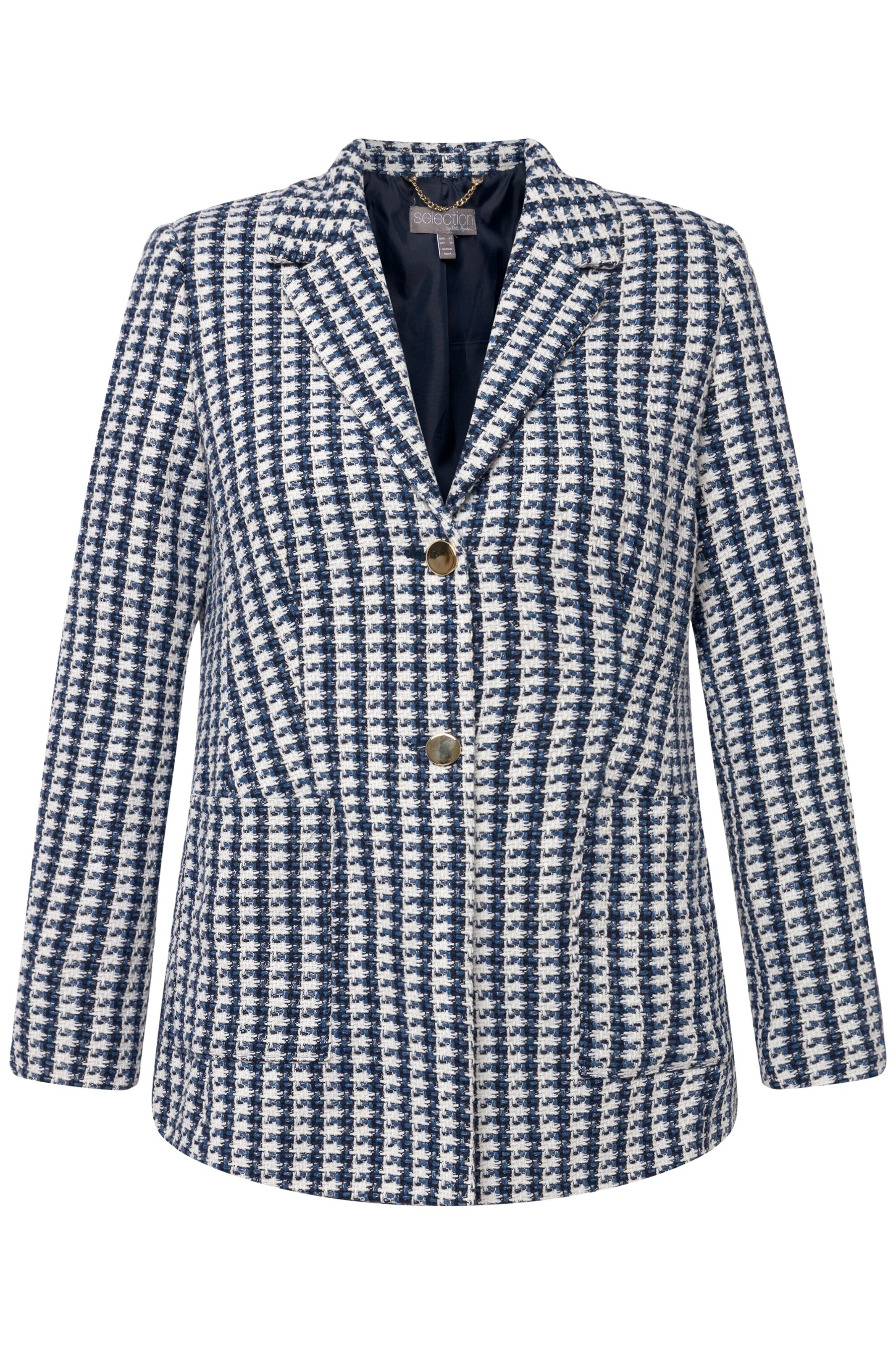 Ulla Popken Blazer in Beige: Vorderseite