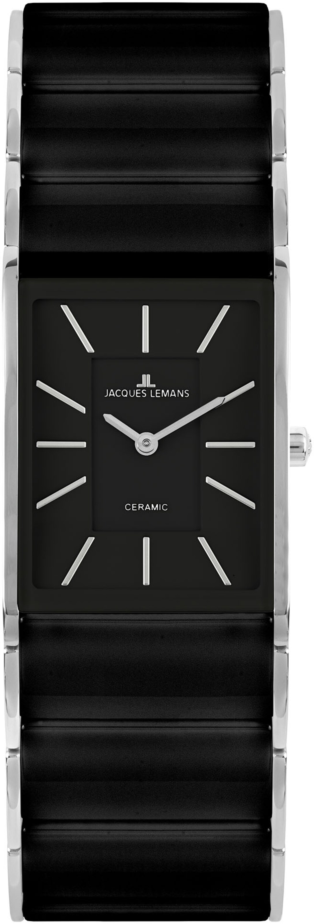 Jacques Lemans Uhr in Schwarz