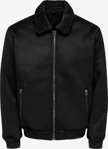 Only & Sons Between-Season Jacket 'Thor' in Black: front