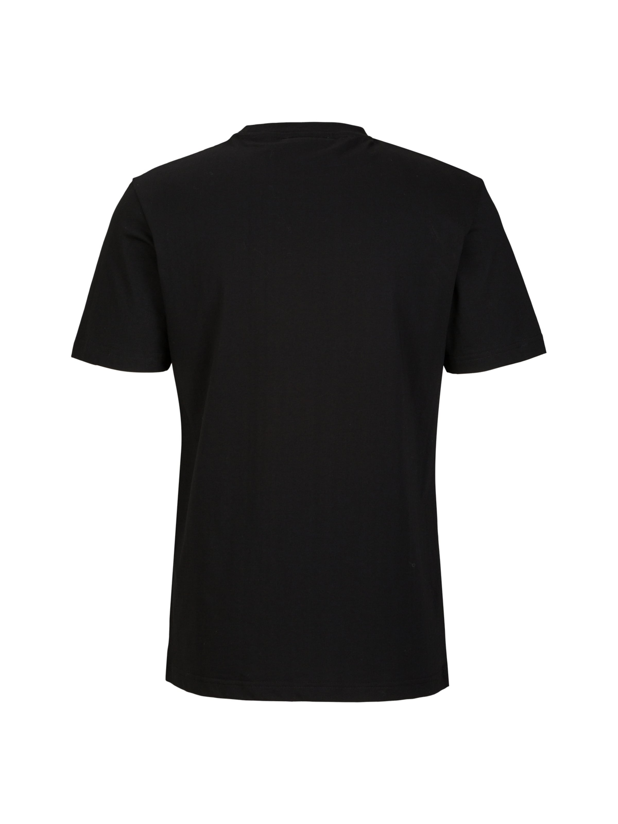 19V69 ITALIA Shirt 'Rafael New Baroque 2' in Zwart