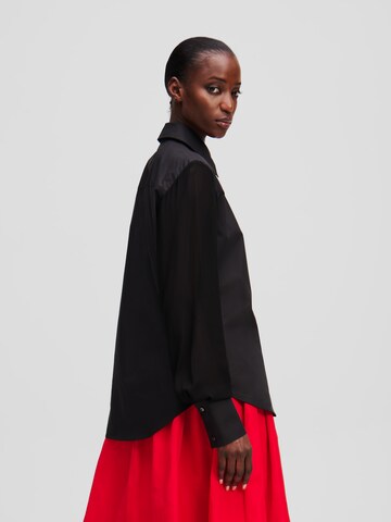 Karl Lagerfeld Blus i svart