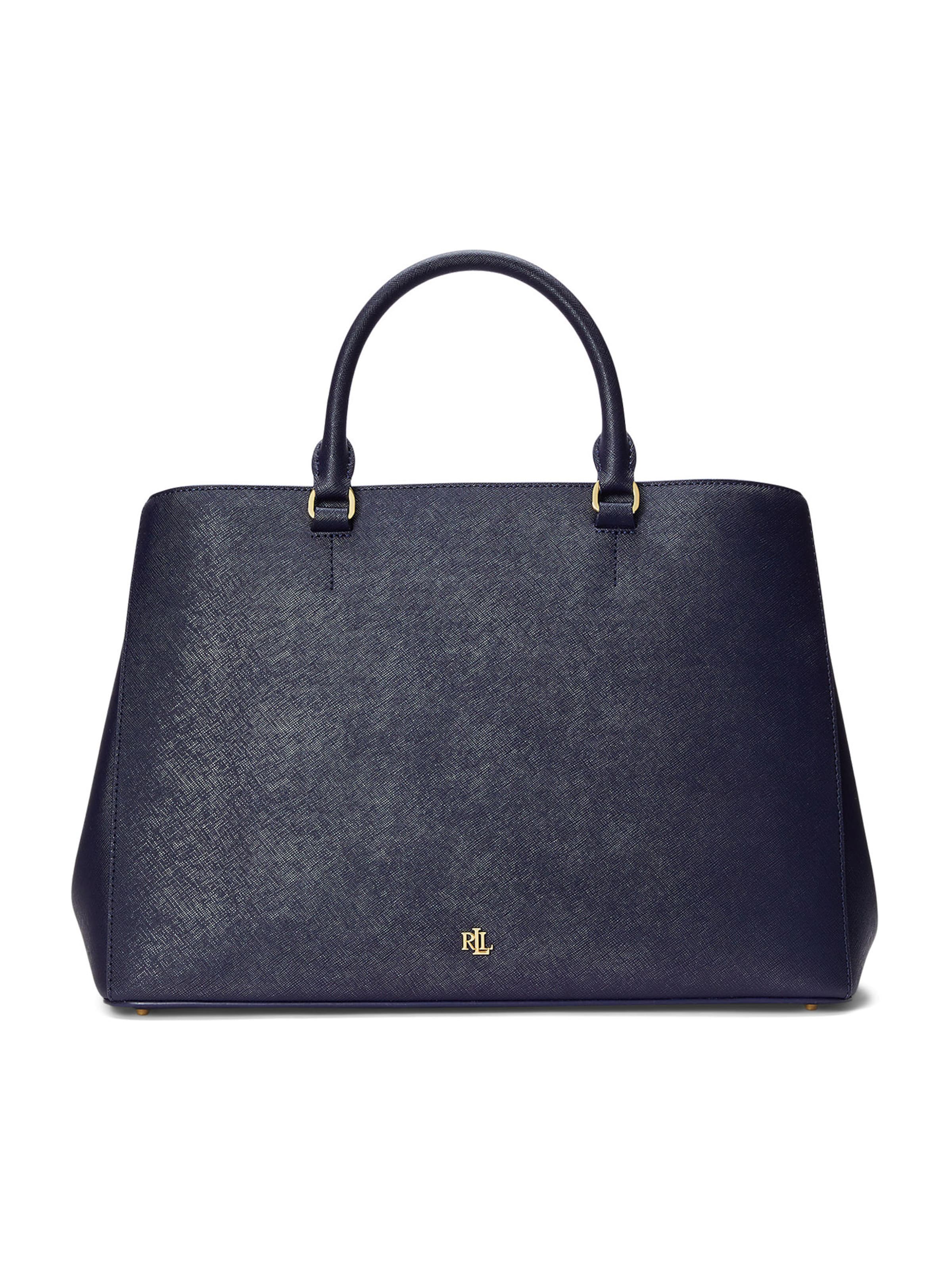 Sacs à main 'Hanna' Lauren Ralph Lauren en bleu : devant