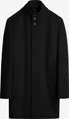 CINQUE Between-Seasons Coat 'Cinque' in Black: front