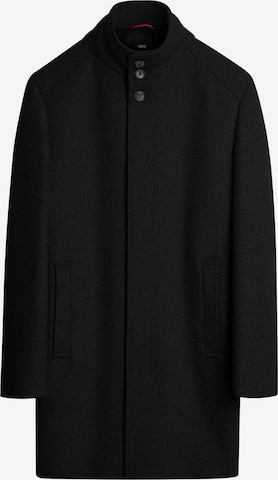 CINQUE Between-Seasons Coat in Black: front