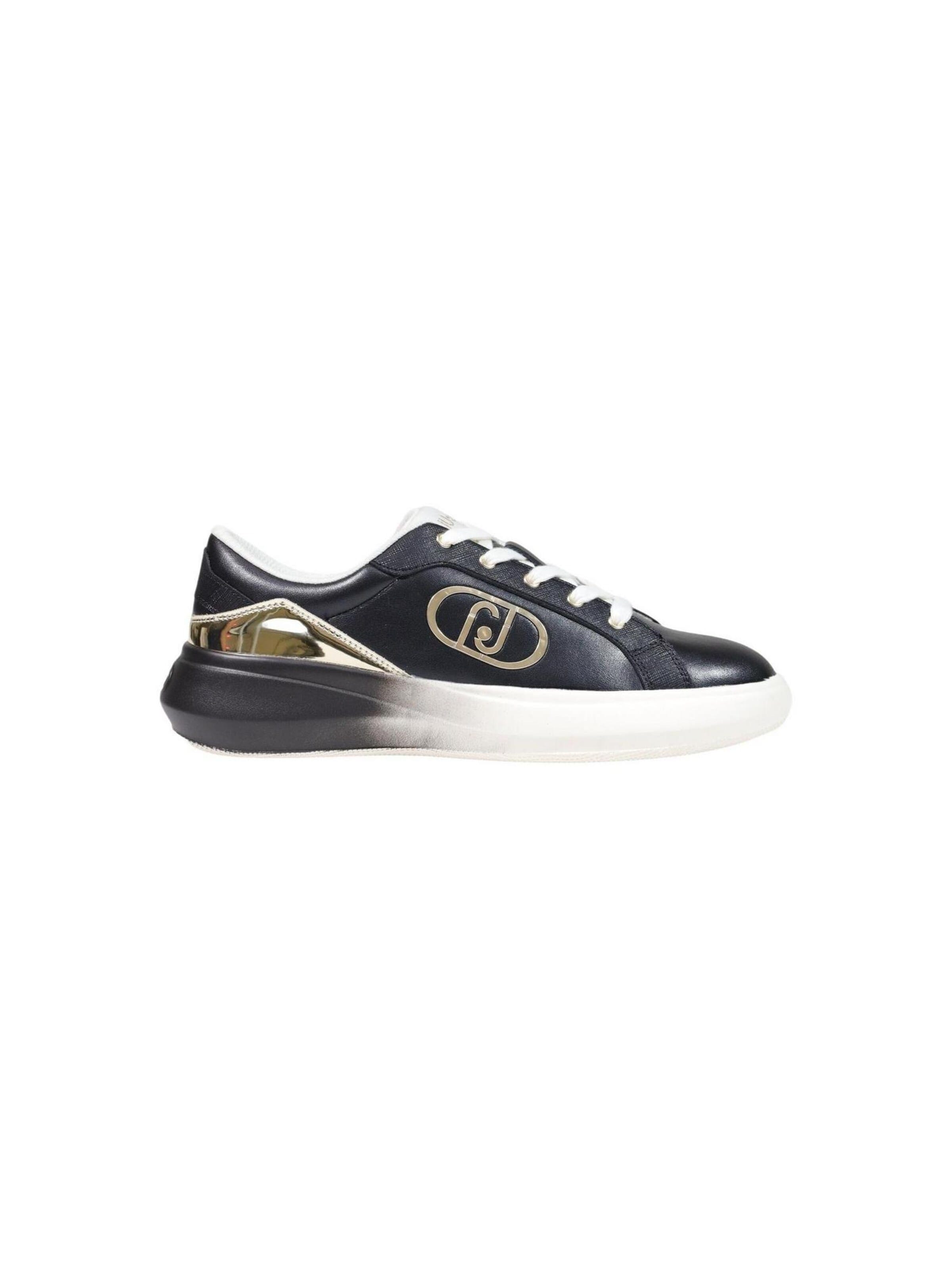 Liu Jo Sneakers laag 'CASPER 04 BF6055PX575' in Zwart: voorkant