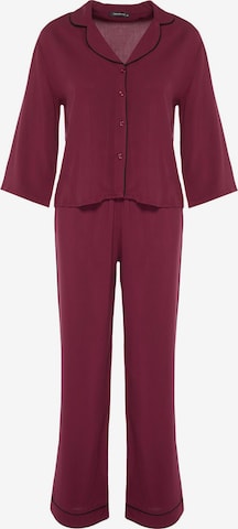 Trendyol Пижама в Красный: спереди