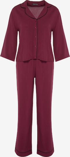 Trendyol Pidžama u burgund, Pregled proizvoda