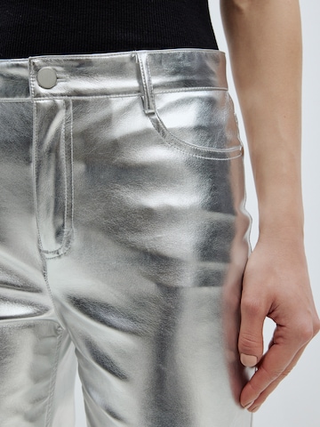 EDITED Regular Pants 'Oona' in Silver