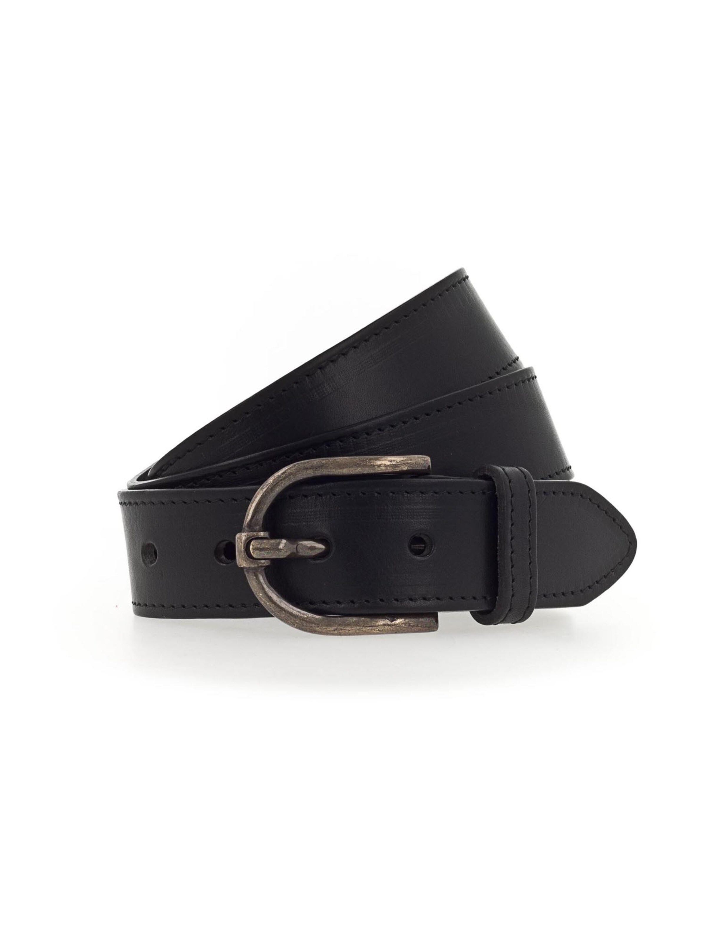 MUSTANG Gürtel in Schwarz: Vorderseite