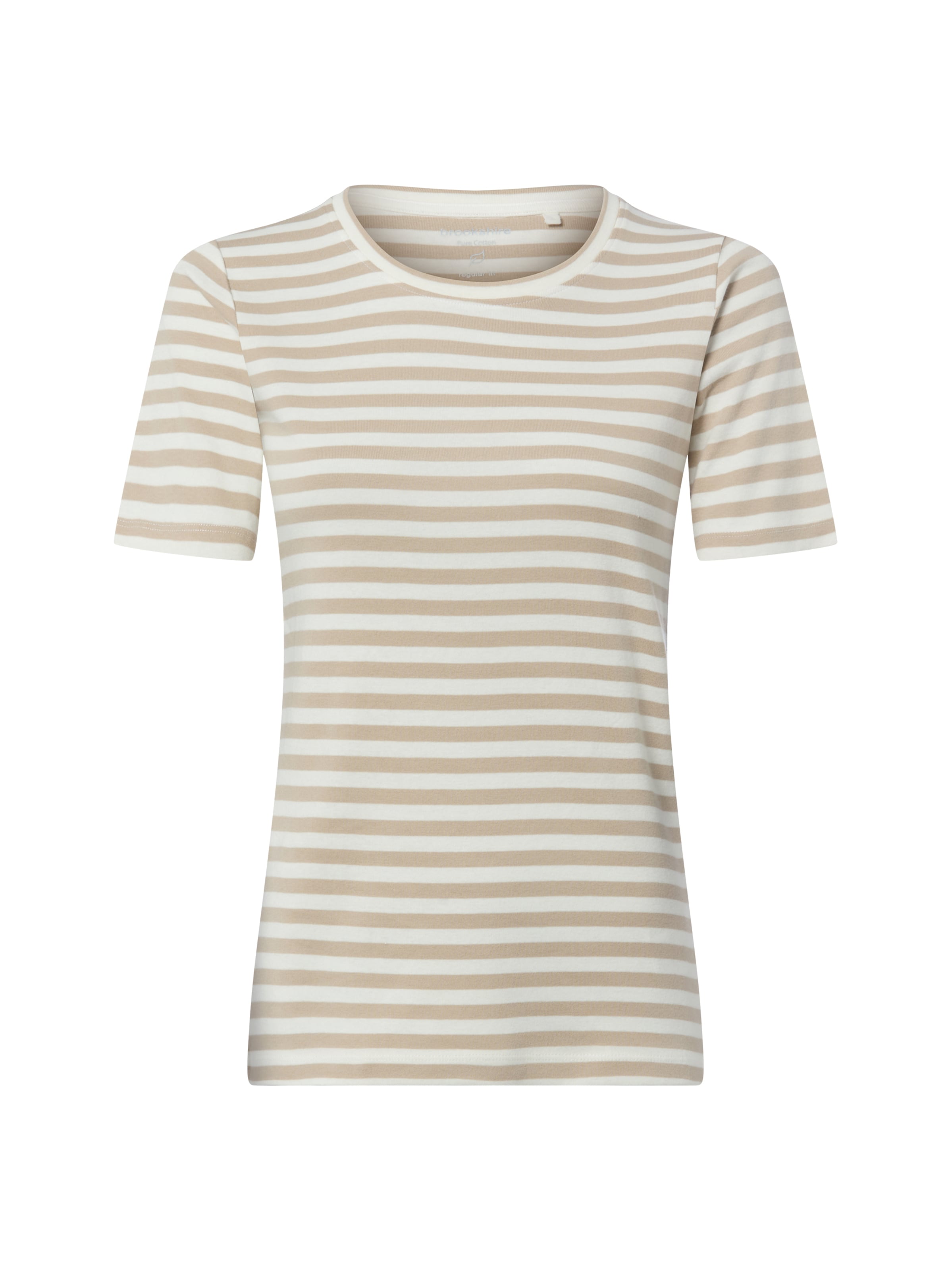 Brookshire Shirt in Beige: front