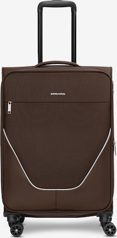 Stratic Trolley 'Taska' in Braun: Vorderseite