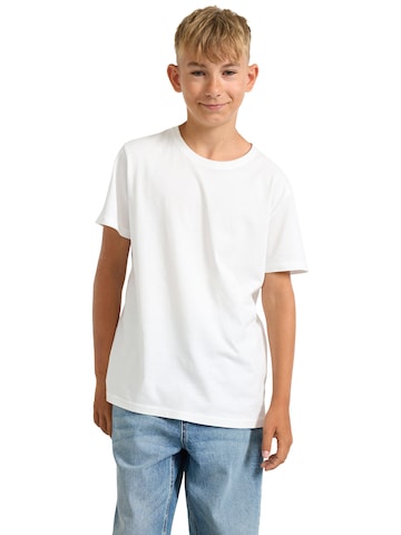 T-Shirt Lindex en blanc : devant