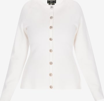 faina Вязаная кофта в Белый: спереди
