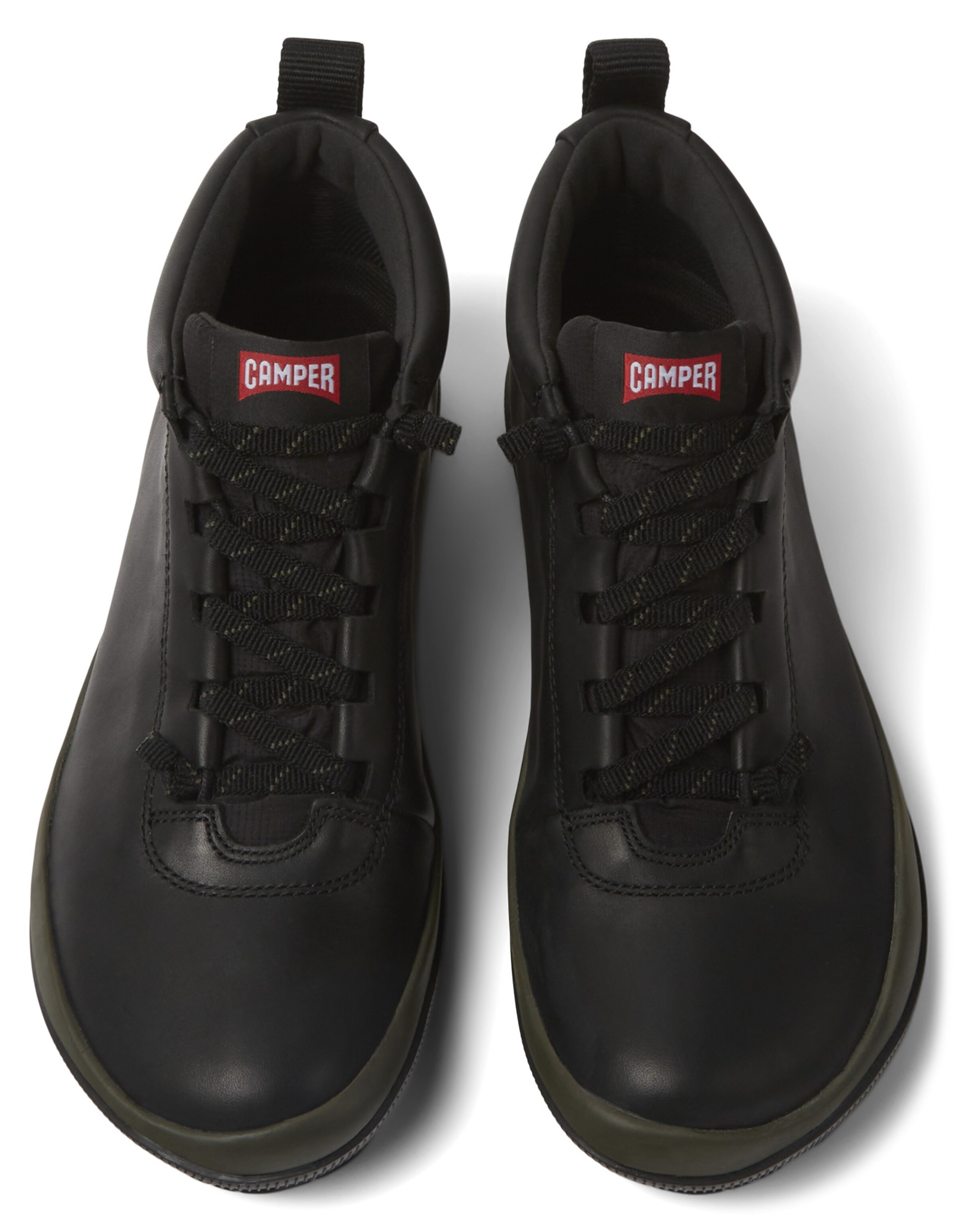 CAMPER Sneakers hoog 'Peu Pista' in Zwart