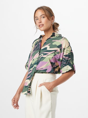 Monki Bluse i blå: forside