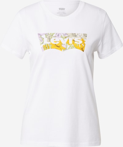 LEVI'S ® Shirt 'LSE The Perfect Tee' in hellgrün / lavendel / schwarz / weiß, Produktansicht