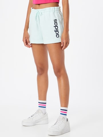 ADIDAS SPORTSWEAR regular Παντελόνι φόρμας 'Essential' σε πράσινο: μπροστά