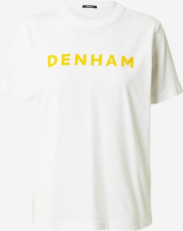 DENHAM T-Shirt 'JESSICA' in Weiß: predná strana